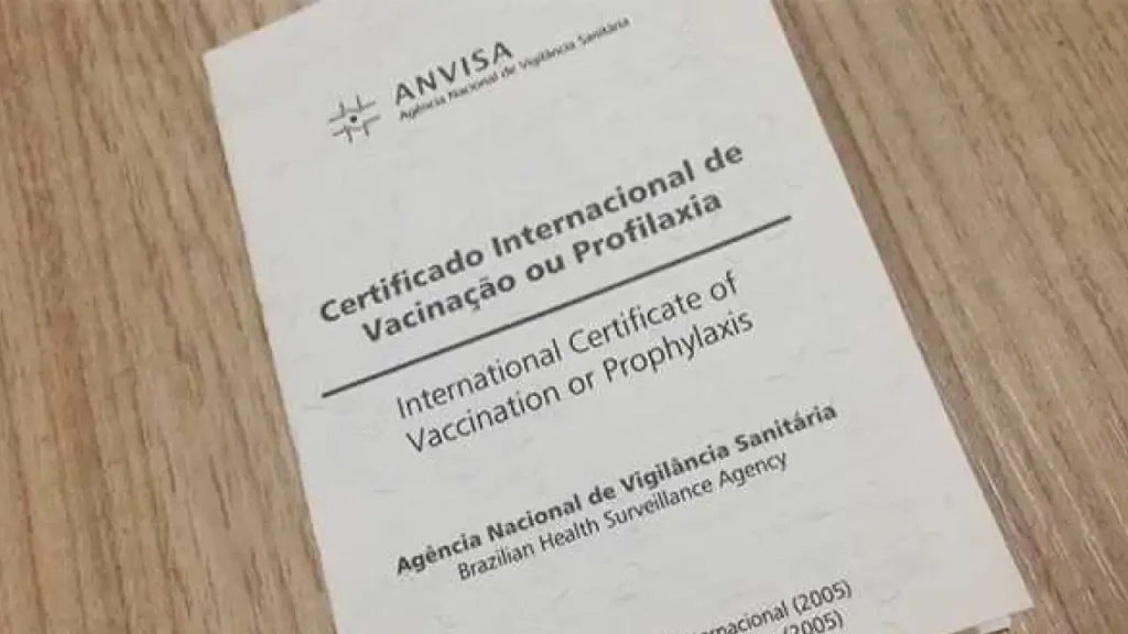 Certificado Internacional de Vacinação ANVISA